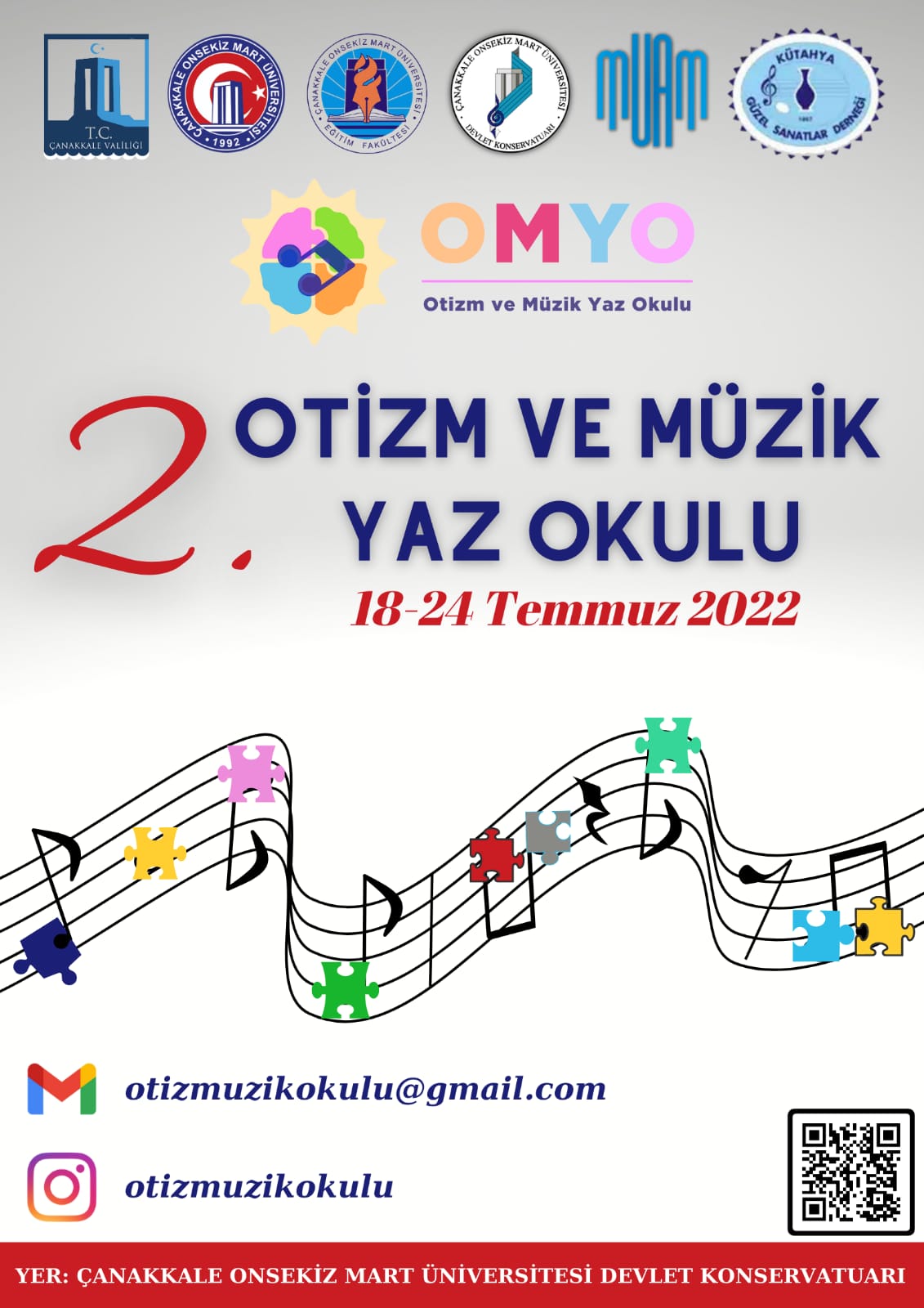 Read more about the article II. OTİZM VE MÜZİK YAZ OKULU