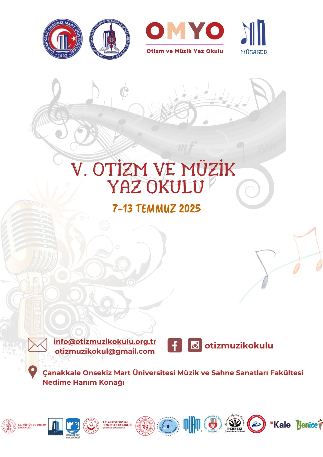 Read more about the article V. OTİZM VE MÜZİK YAZ OKULU